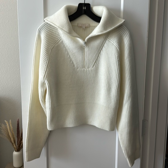 WAYF Half Zip Sweater - Picture 1 of 4